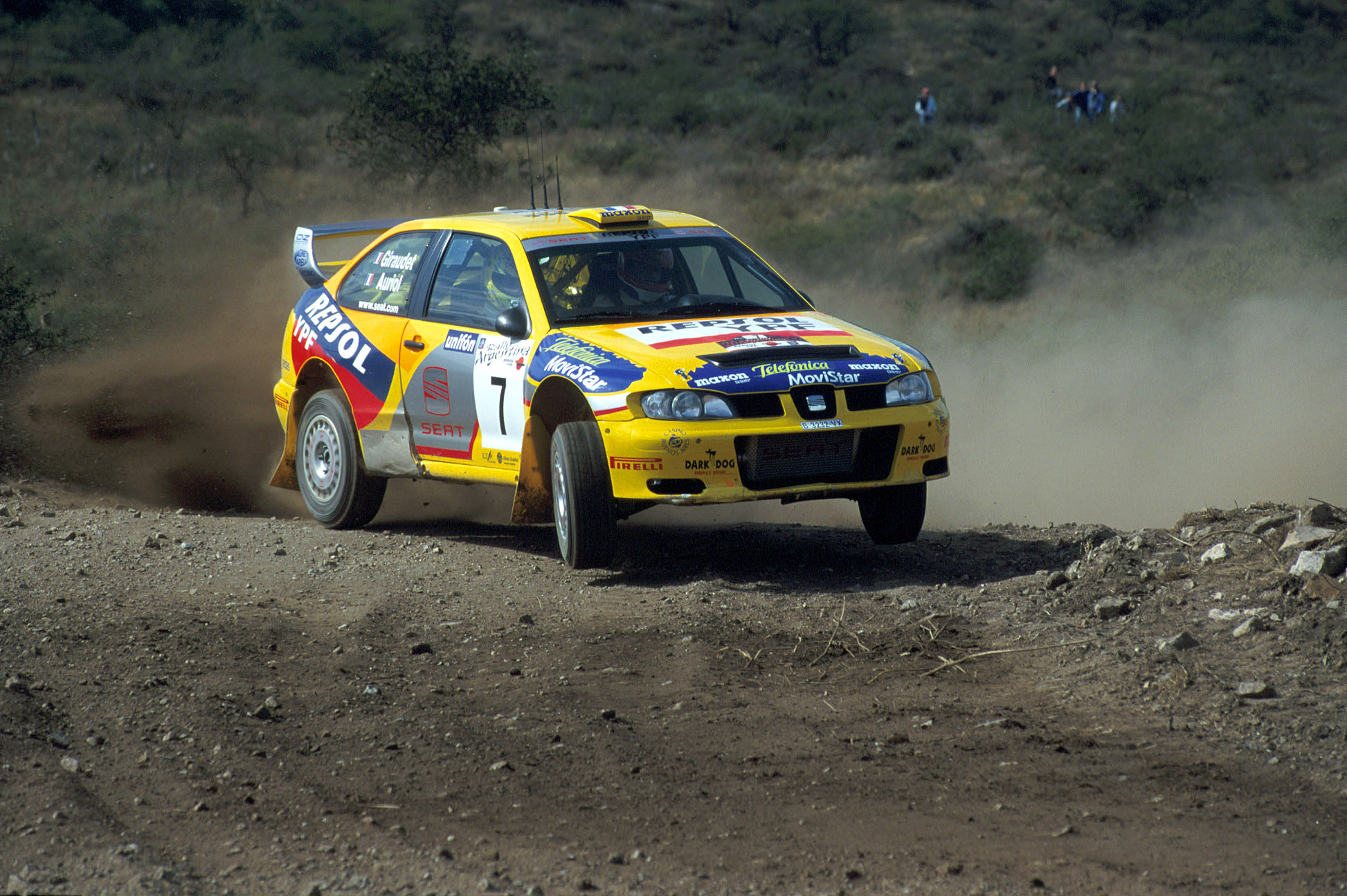 Didier Auriol (FRA) Denis Giraudet (FRA) Seat Cordoba WRC GrA Seat Sport