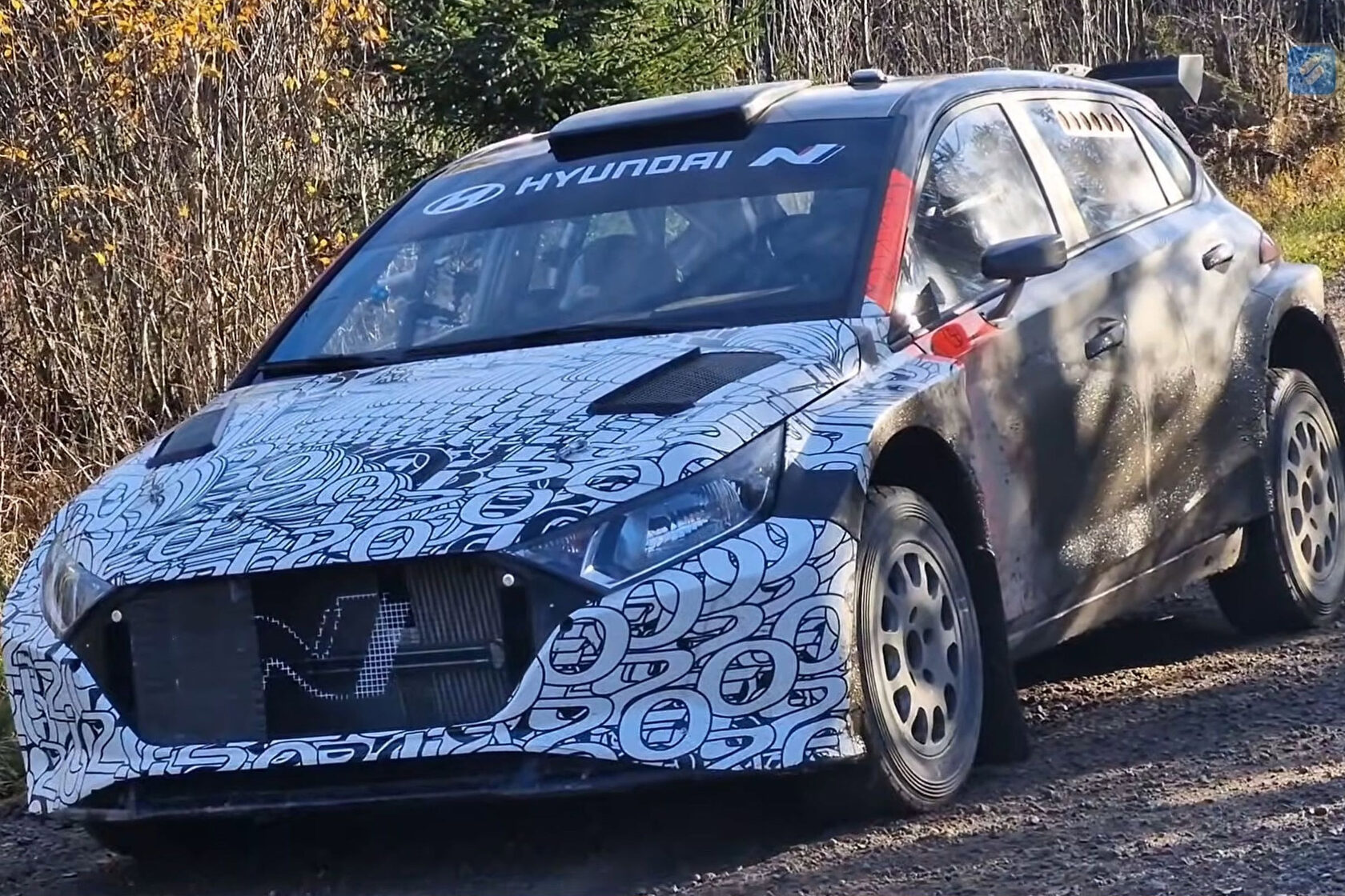 Мик испытывает новую версию Rally2 от Hyundai