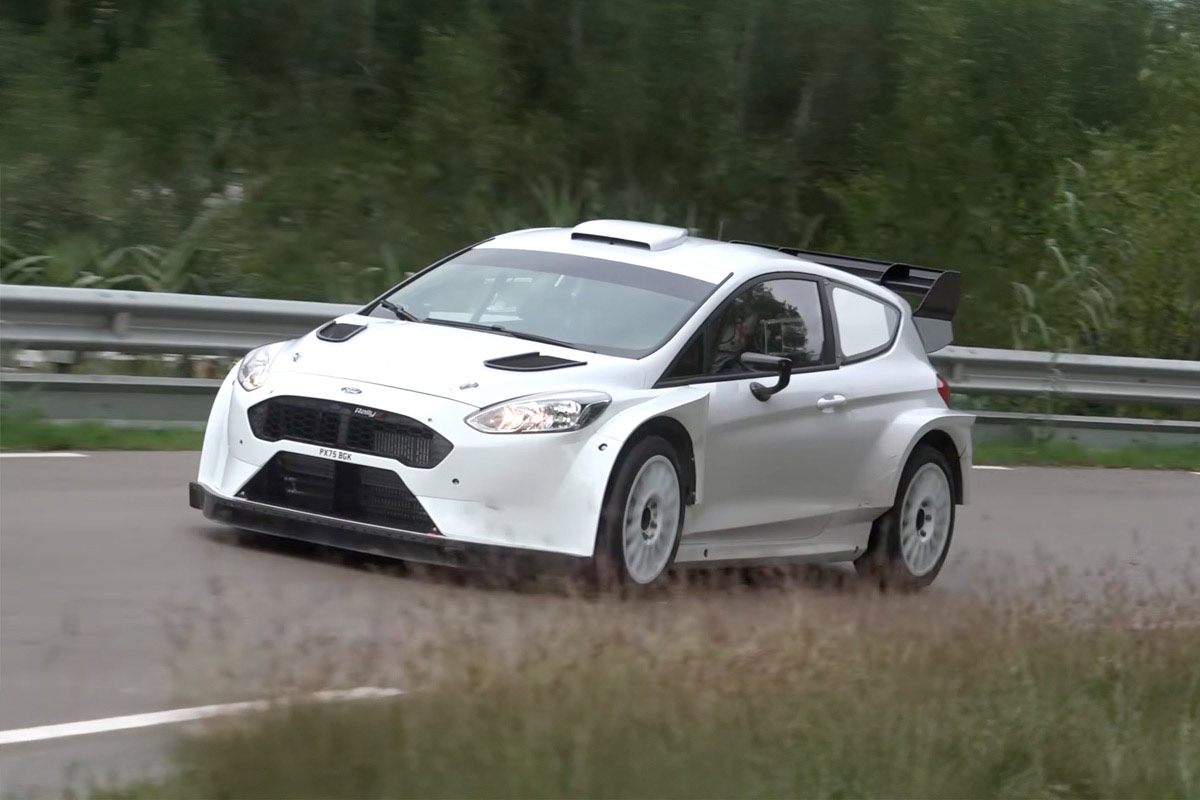 M-Sport протестировала Ford Fiesta с комплектом Rally2-WRC-Kit