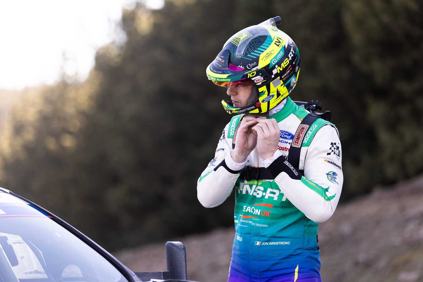 На ралли Сардиния в WRC опробуют нашлемную видеокамеру