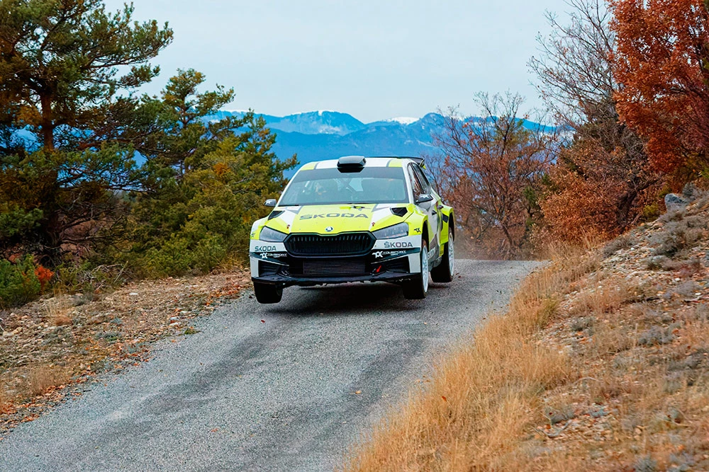 Сольберг протестировал Fabia RS Rally2 (ВИДЕО)