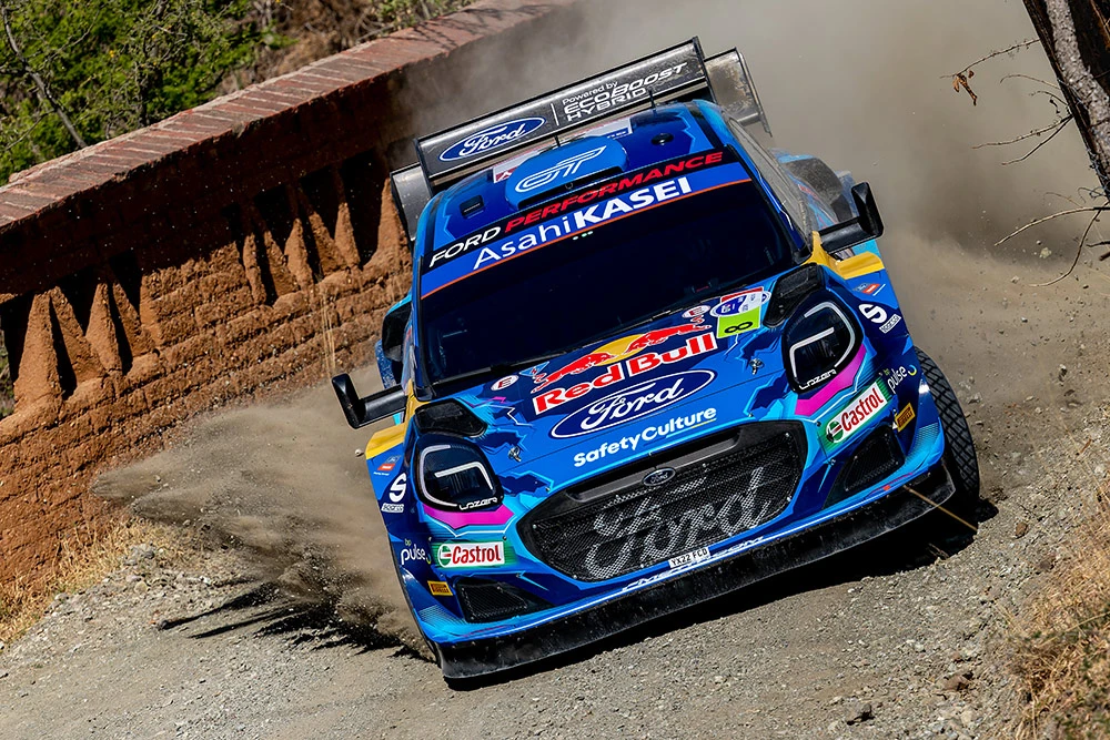 Ралли Мексика, СУ3: катастрофа M-Sport, лидерство Лаппи