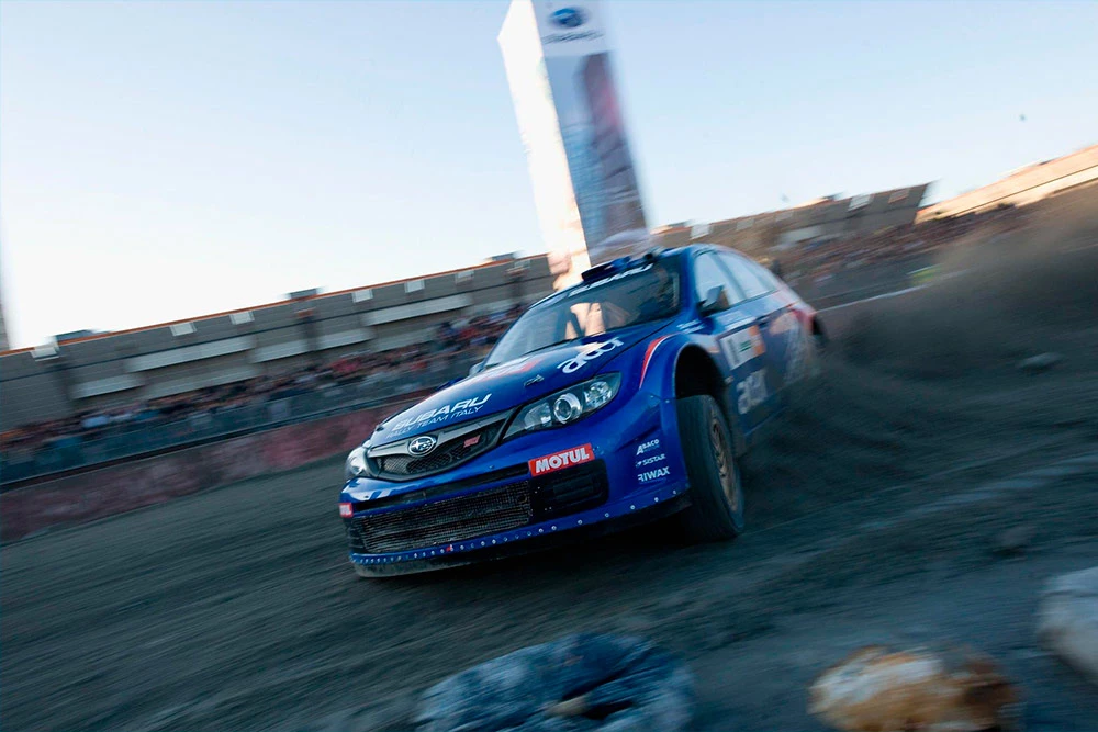 Гронхольм снова стартует в ралли – за рулем Subaru