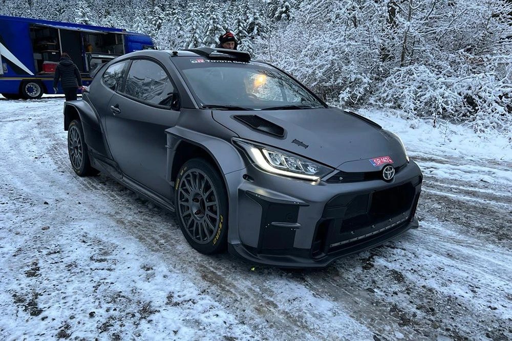 Последние приготовления: Yaris Rally2 на Rallye du Dévoluy