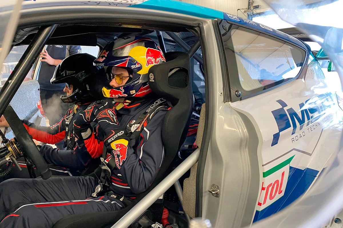 Николай Грязин протестировал Fiesta WRC