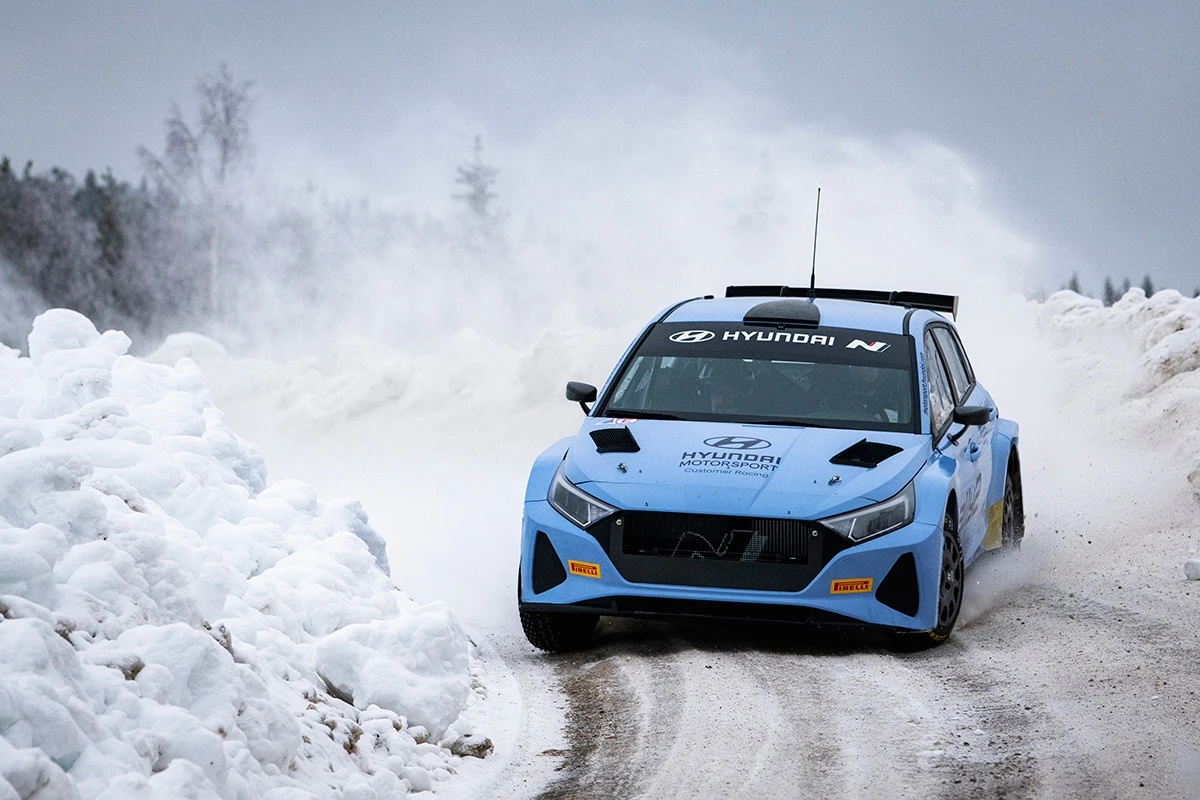 Брин и Сольберг провели зимние тесты i20 N Rally2