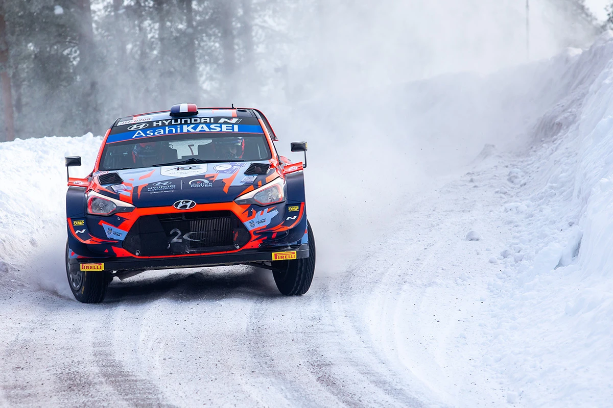 Arctic Rally Finland, СУ2: прокол у Лубе (ВИДЕО)