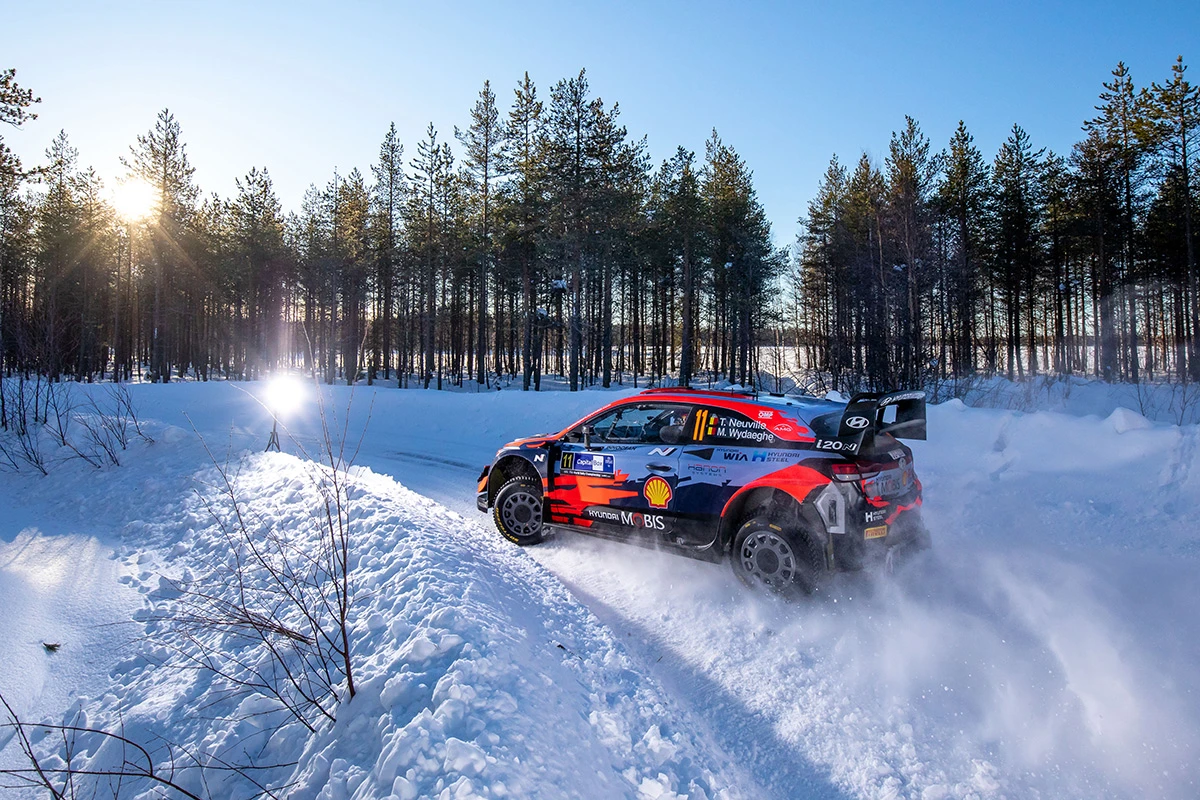 Arctic Rally Finland, СУ6: Невилль третий