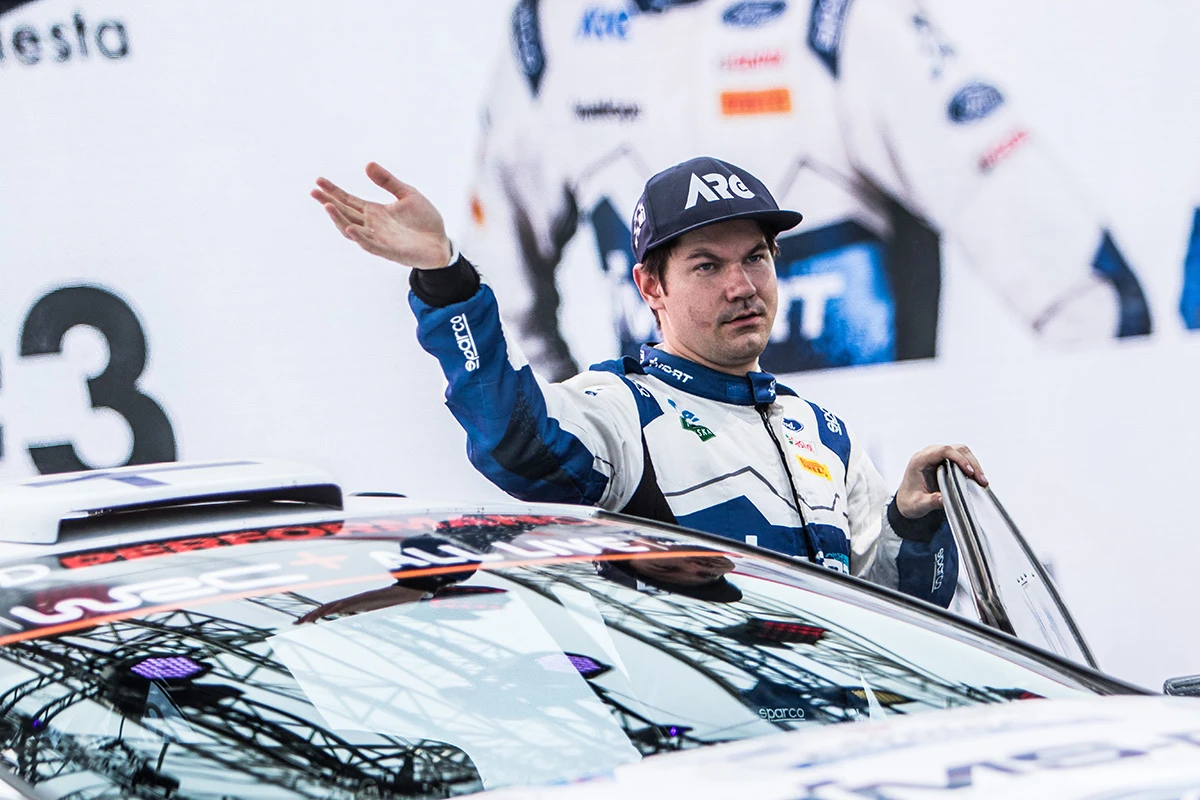 Сунинен покинул M-Sport